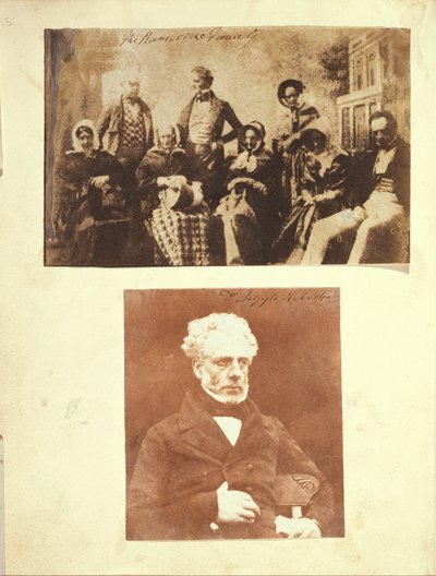 Group portrait with seven people by Unbekannt Unbekannt
